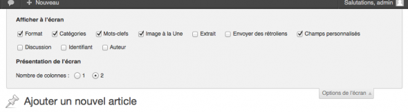 options-de-ecran